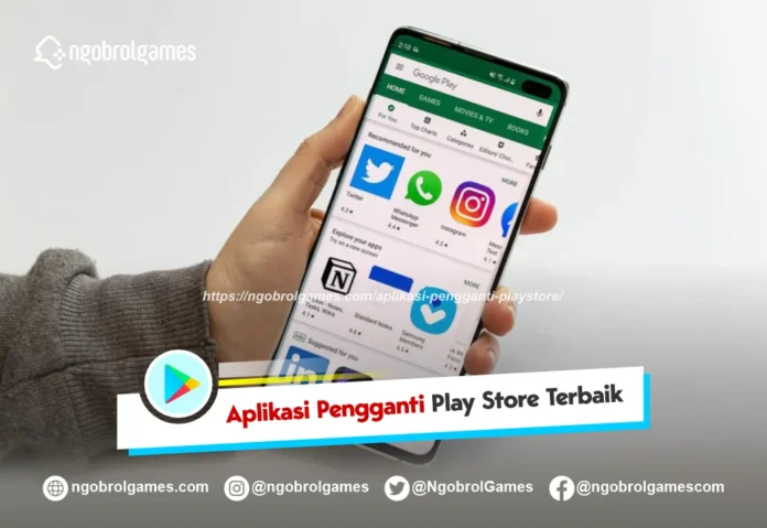 Aplikasi Pengganti Play Store Android