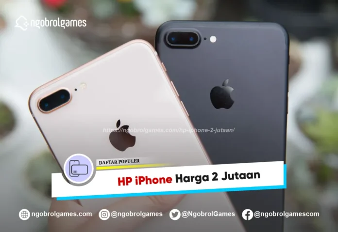 HP iPhone 2 Jutaan