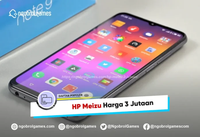 HP Meizu 3 Jutaan