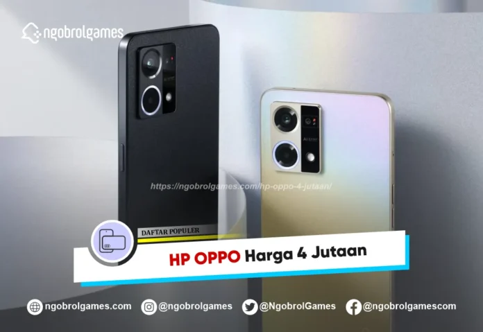 HP Oppo 4 Jutaan