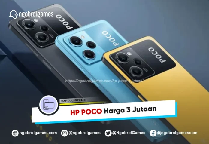 HP Poco 3 Jutaan
