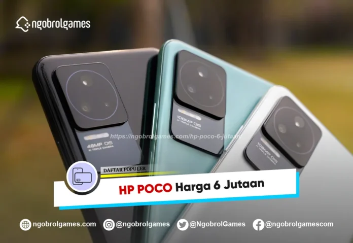 HP Poco 6 Jutaan