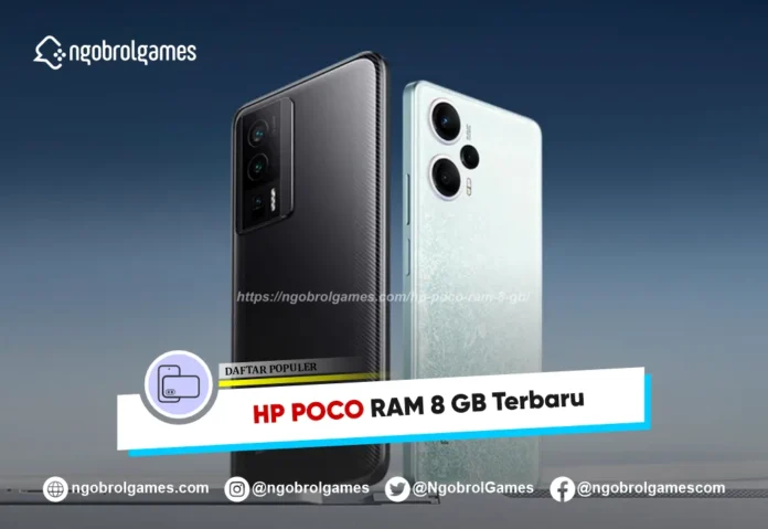 HP Poco RAM 8 GB