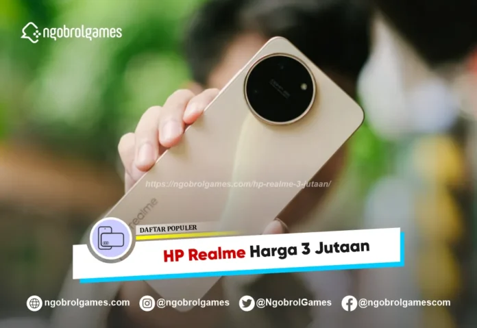 HP Realme 3 Jutaan