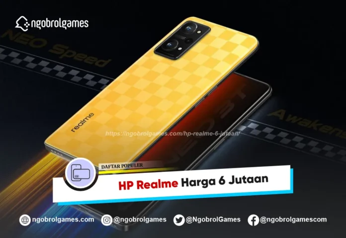 HP Realme 6 Jutaan