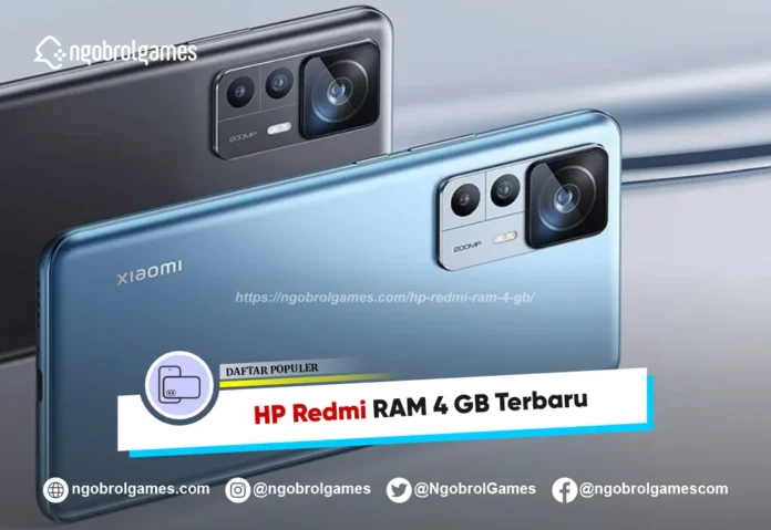HP Redmi RAM 4 GB