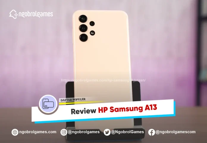 Review HP Samsung Galaxy A13