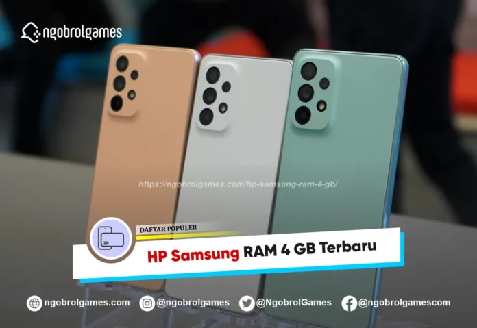 HP Samsung RAM 4 GB