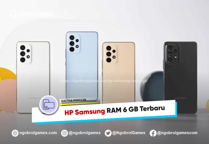 HP Samsung RAM 6 GB