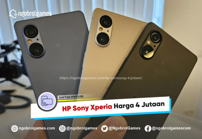 HP Sony Xperia 4 Jutaan