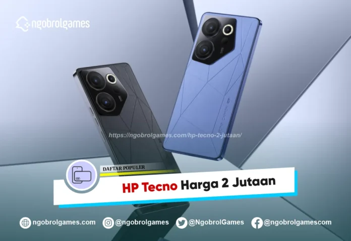 HP TECNO 2 Jutaan