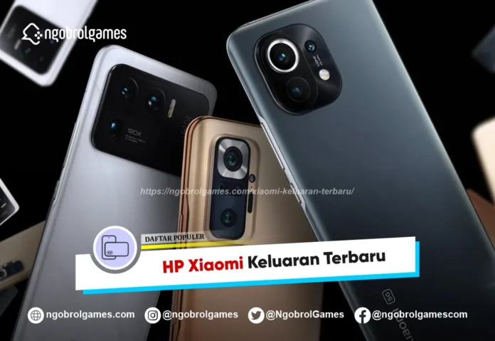 HP Xiaomi Keluaran Terbaru