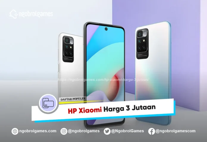 HP Xiaomi 3 Jutaan