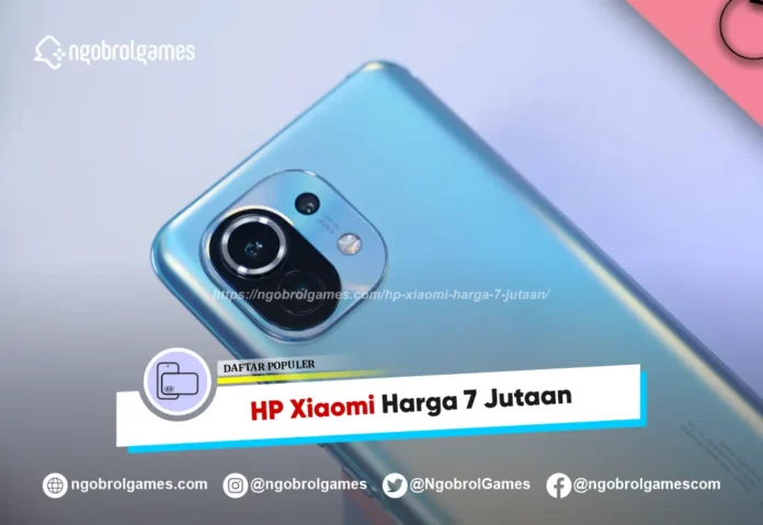 HP Xiaomi 7 Jutaan