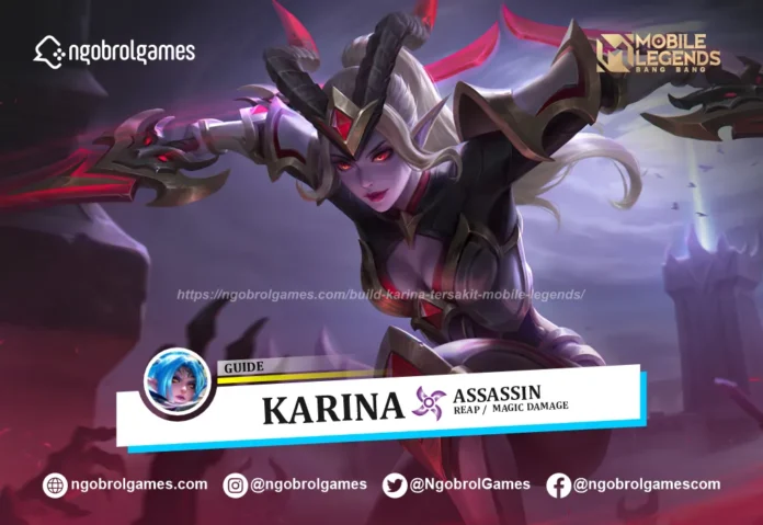 Build Karina Tersakit Mobile Legends