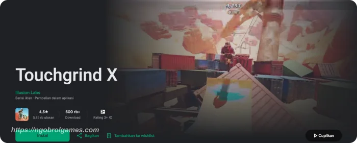Touchgrind X - ngobrol games
