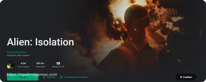 alien isolation - ngobrol games
