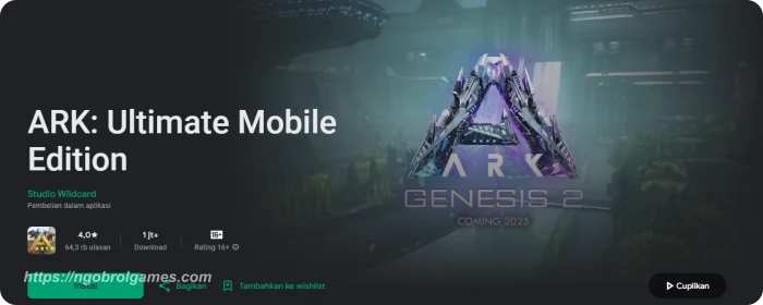 ark ultimate mobile edition - ngobrol games