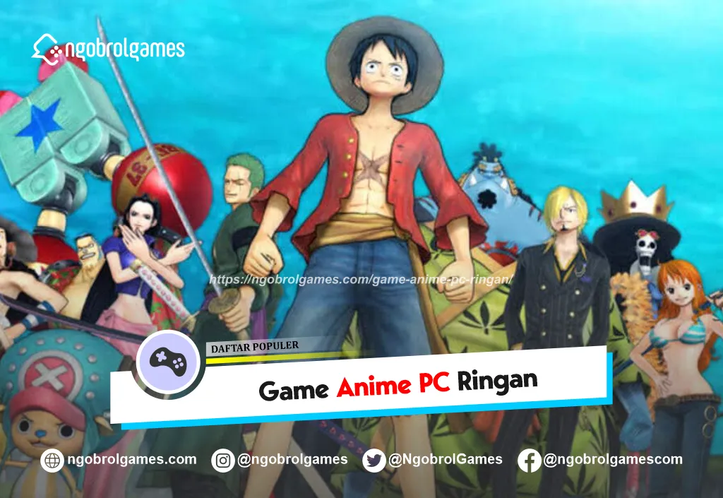 Daftar Game Anime PC Ringan Terbaru 2024