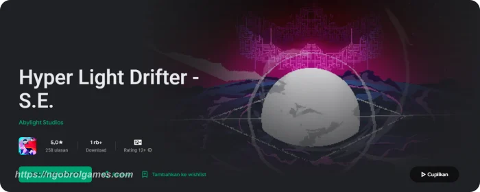 hyper light drifter - ngobrol games