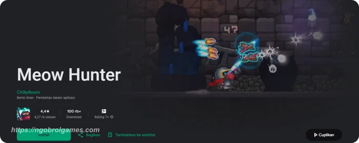 meow hunter - ngobrol games