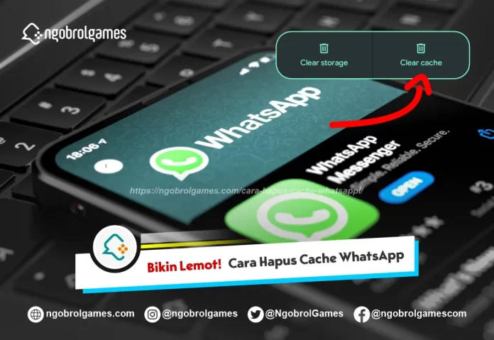 Cara Hapus Cache WhatsApp