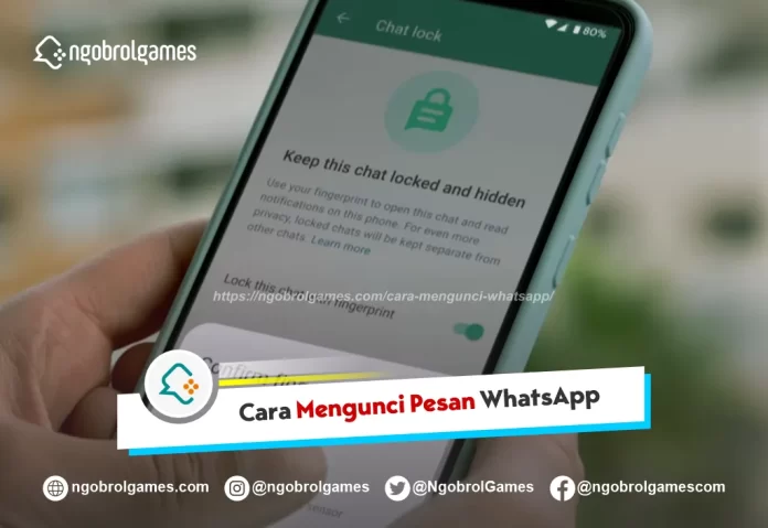 Cara Mengunci WhatsApp