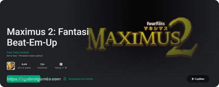 maximus 2 - ngobrol games