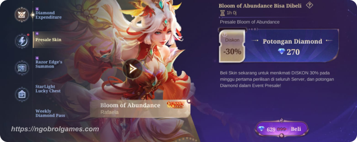 presale skin lunar fest mobile legends - ngobrol games