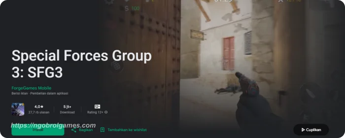 special forces group 3 sfg3 - ngobrol games