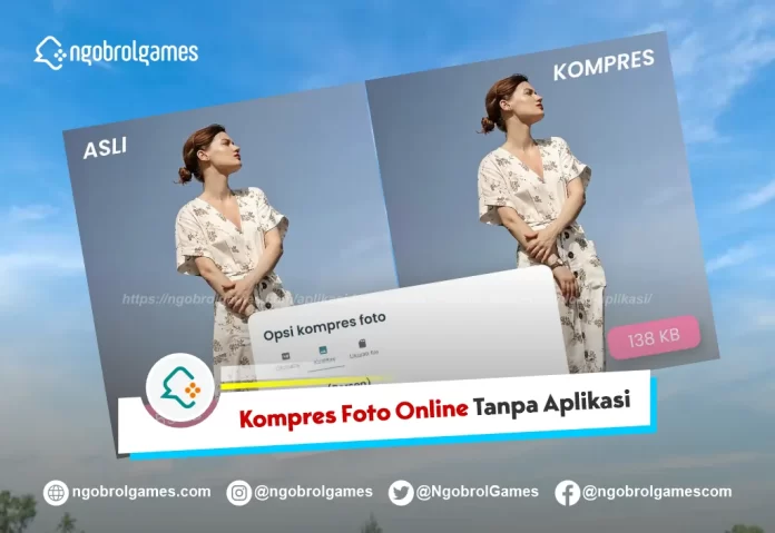 Aplikasi Kompres Foto Online Tanpa Download Aplikasi