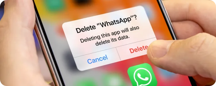 hapus akun whatsapp