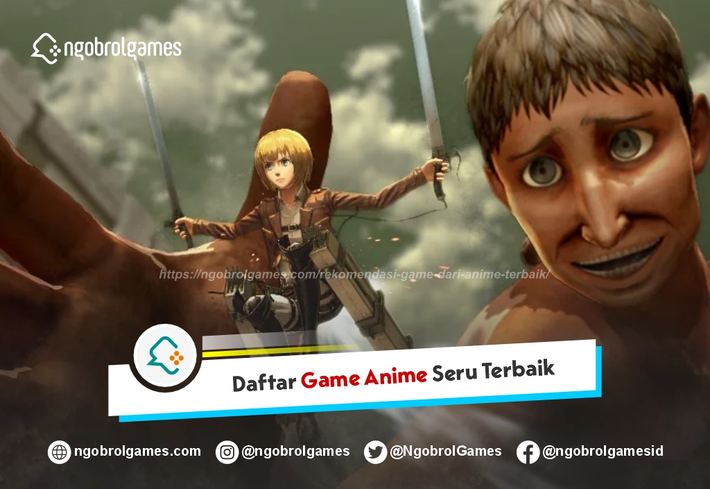 Rekomendasi Game dari Anime Terbaik untuk Penggemar Setia