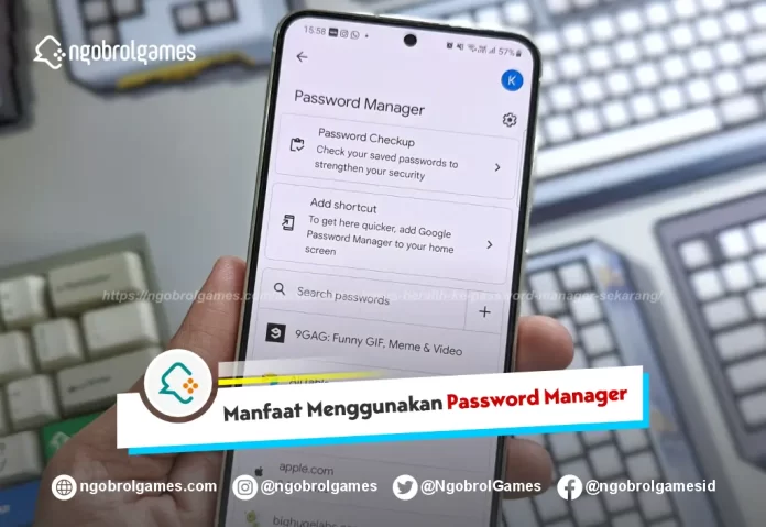 Manfaat Password Manager