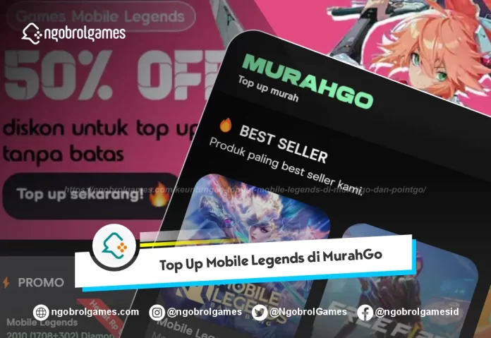 Top Up Mobile Legends di MurahGo