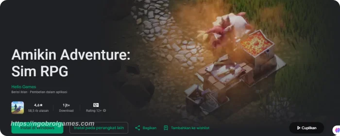 amikin adventure - ngobrol games