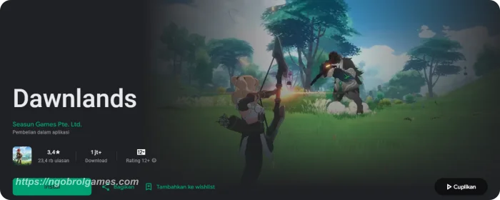 dawnlands - ngobrol games