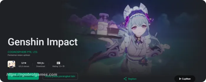 genshin impact - ngobrol games