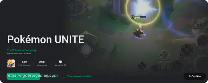 pokemon unite - ngobrol games