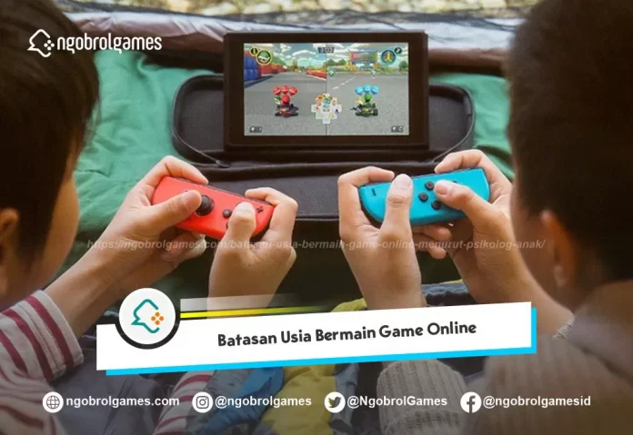 Batasan Usia Bermain Game Online