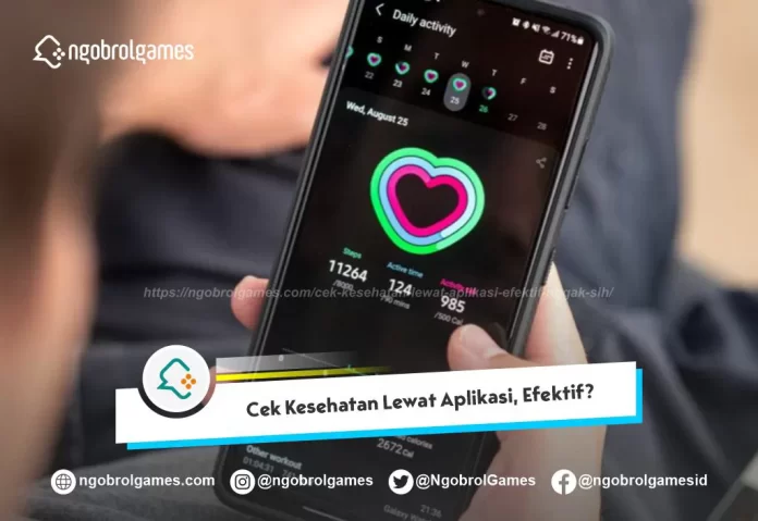 Cek Kesehatan Lewat Aplikasi