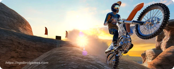 dirt bike unchained  - ngobrol games