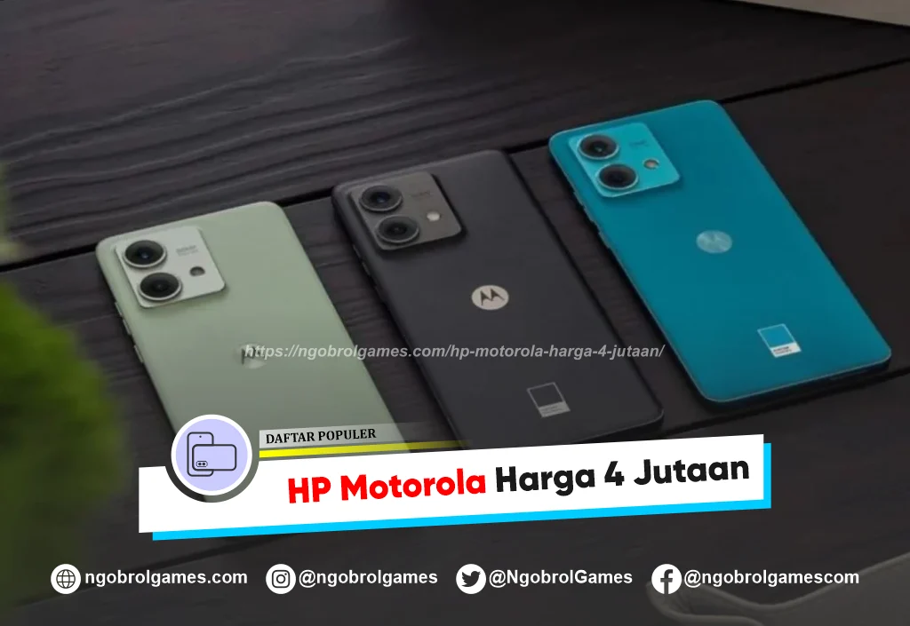 Daftar HP Motorola Harga 4 Jutaan Terbaik 2026