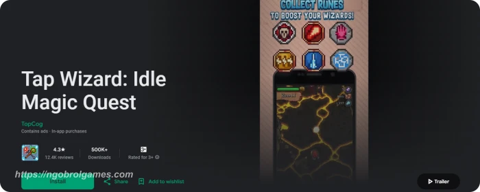 tap wizard 2 - ngobrol games