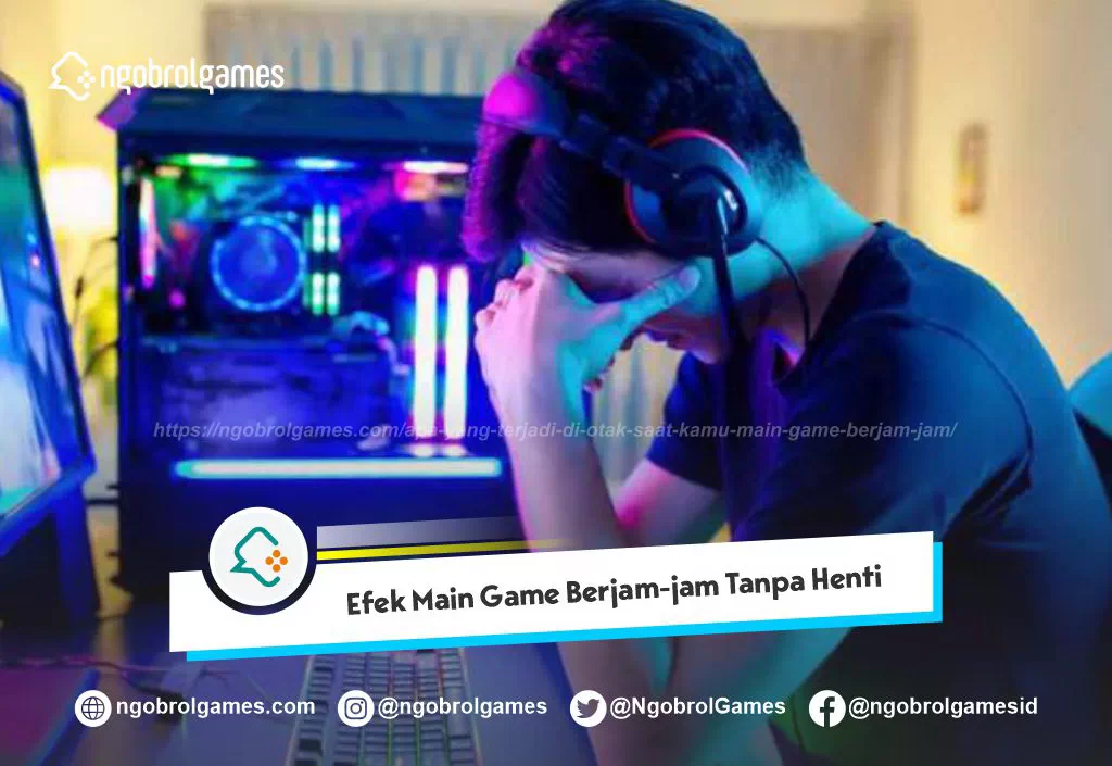 Apa yang Terjadi di Otak Saat Kamu Main Game Berjam-jam Tanpa Henti