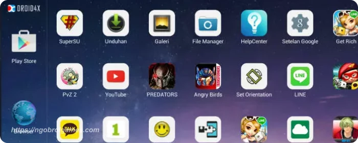 droid4x - ngobrol games