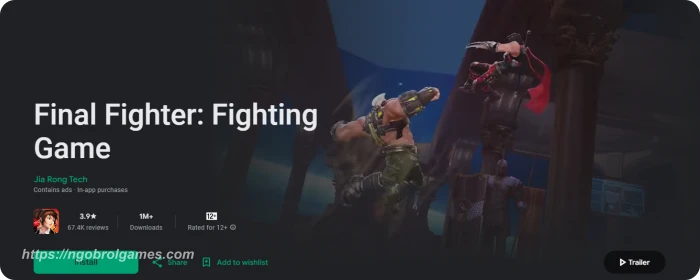 final fighter - ngobrol games