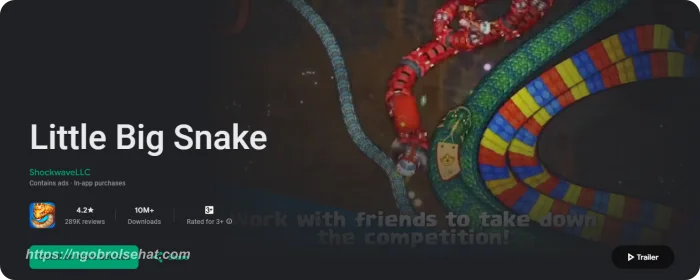 little big snake - ngobrol games
