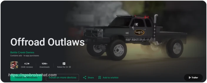 offroad outlaws - ngobrol games