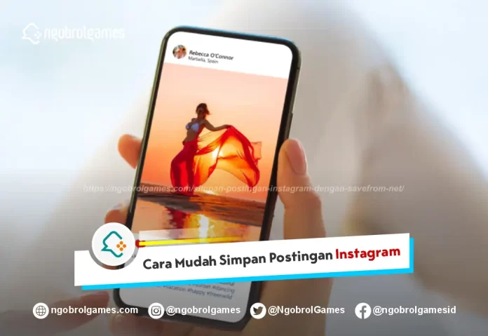 Cara Simpan Postingan Instagram